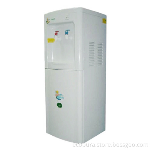 Hot & Cold Water Dispenser with Big 50L Fridge Built-in